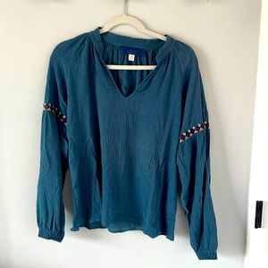 Boho flowy top
